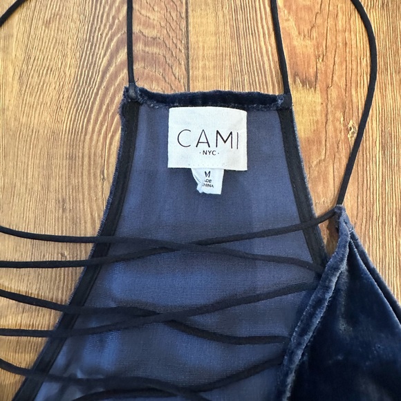 Cami velvet camisole top - Picture 3 of 6